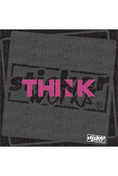 Think Sticker - Resim 6
