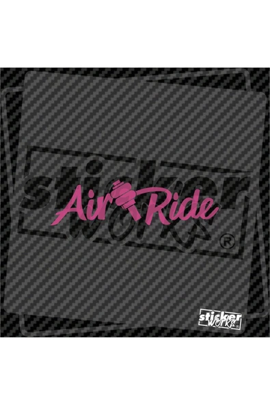 Ön Cam Air Ride Sticker ürün görseli 1