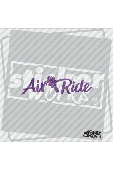 Ön Cam Air Ride Sticker - Resim 10