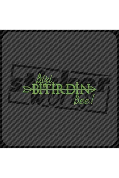Bizi Bitirdin Be Sticker - 3