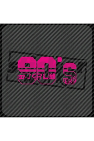 90's Kids Sticker - 9