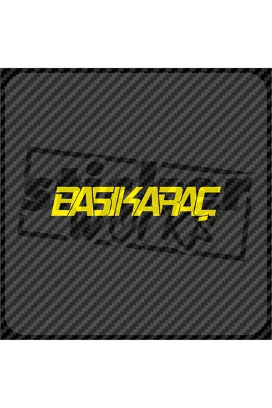 Basık Araç Sticker - Resim 7