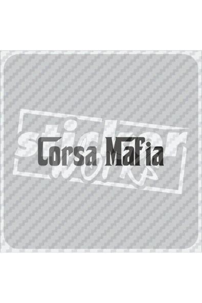 Corsa Mafia Sticker - 7