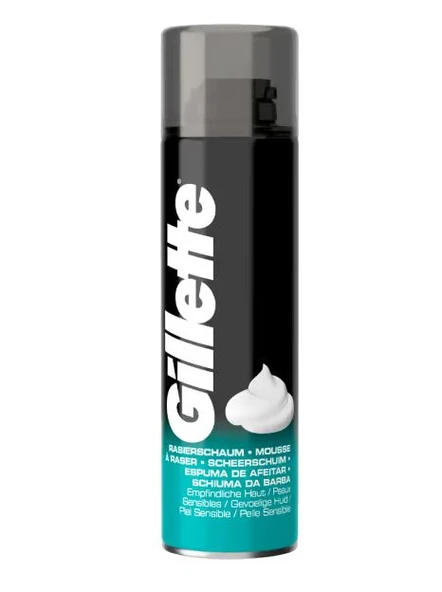 Gillette Hassas Ciltler Tıraş Köpüğü 200ml