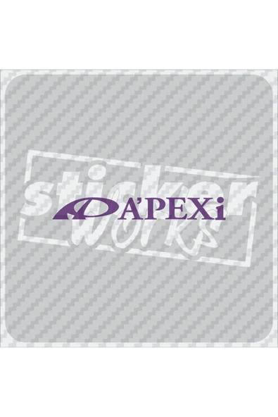 Ön Cam Apexi Sticker - 10