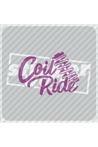 Coil Ride Sticker - 3