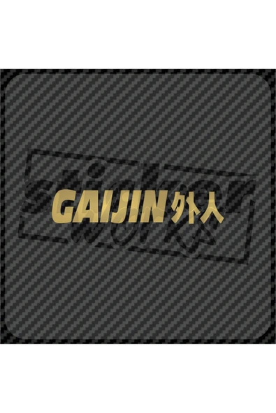 Ön Cam Gaijin Sticker