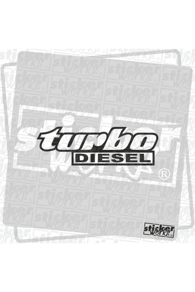 Turbo Diesel Sticker - 7