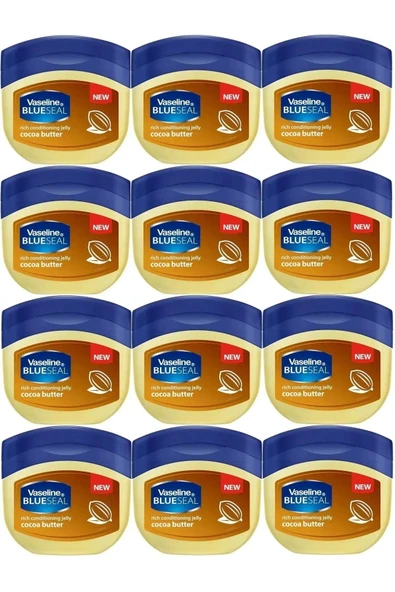 Vaseline Nemlendirici Jel Krem (vazelin) 100ml Cocoa Butter (12 Li Set)