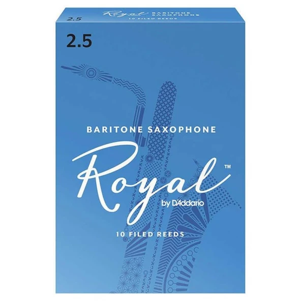 D\'Addario Woodwinds Royal RLB1025 Bariton Saksafon Kamışı No:2.5