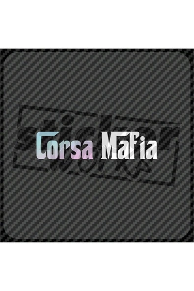 Corsa Mafia Sticker - 2