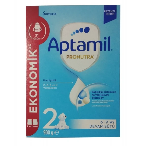 APTAMİL PRONUTRA 2 DEVAM SÜTÜ 900 GR 9-12 AY
