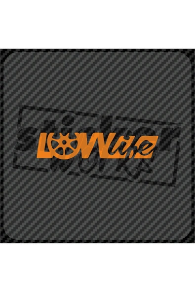 Ön Cam Low Life Sticker - 12