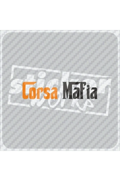 Corsa Mafia Sticker - 3