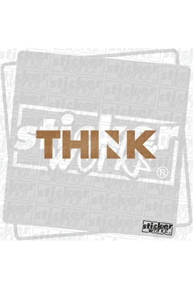 Think Sticker - Resim 12