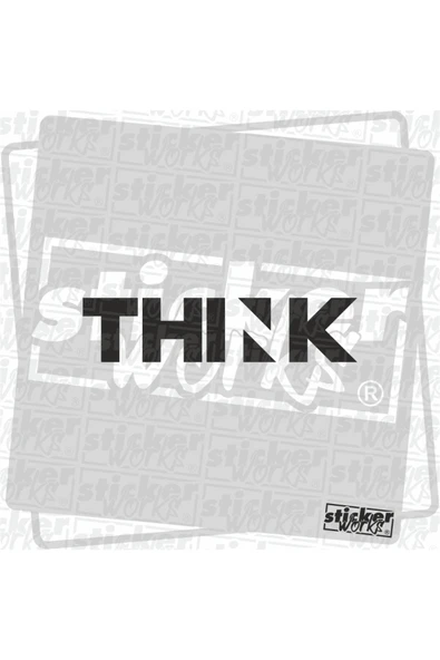 Think Sticker - Resim 9