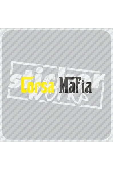 Corsa Mafia Sticker