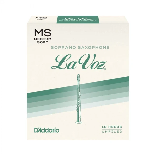 Rico Lavoz RIC10MS Soprano Saksafon Kamışı Medium Soft - Resim 2