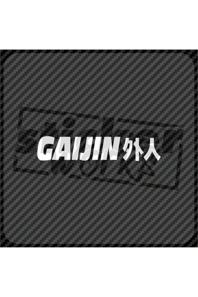 Ön Cam Gaijin Sticker - 4