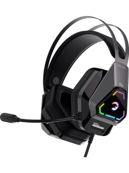 Gamepower Fujin Siyah 7.1 Surround RGB Gaming Kulaklık