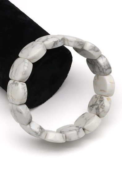 Havlit Doğal Taş Bileklik 16 x 24 mm Özel Kesim ürün görseli