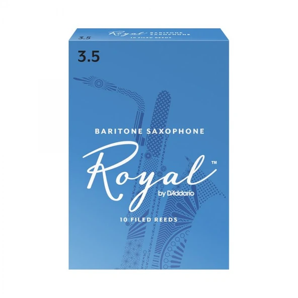 D\'Addario Woodwinds Royal RLB1035 Bariton Saksafon Kamışı No:3.5 - Resim 2