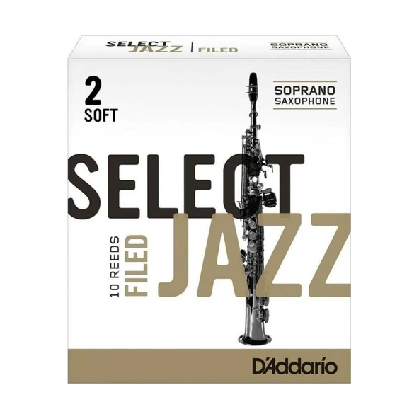 Rico Jazz Select RSF10SSX2S Soprano Saksafon Kamışı No:2 Soft - Resim 2