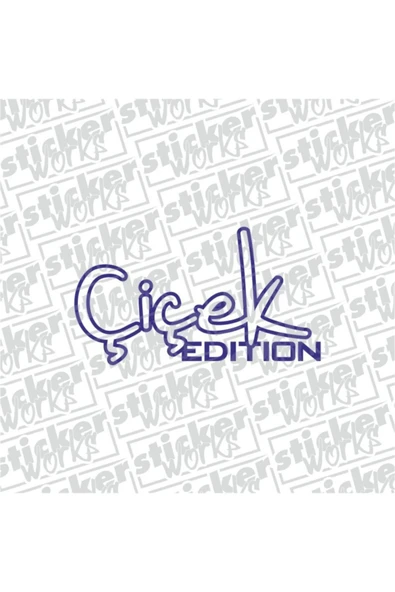Çiçek Edition Sticker - Resim 10