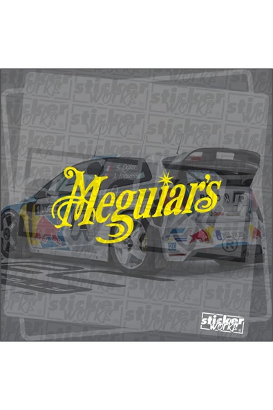 Meguiars  Sticker - Resim 4