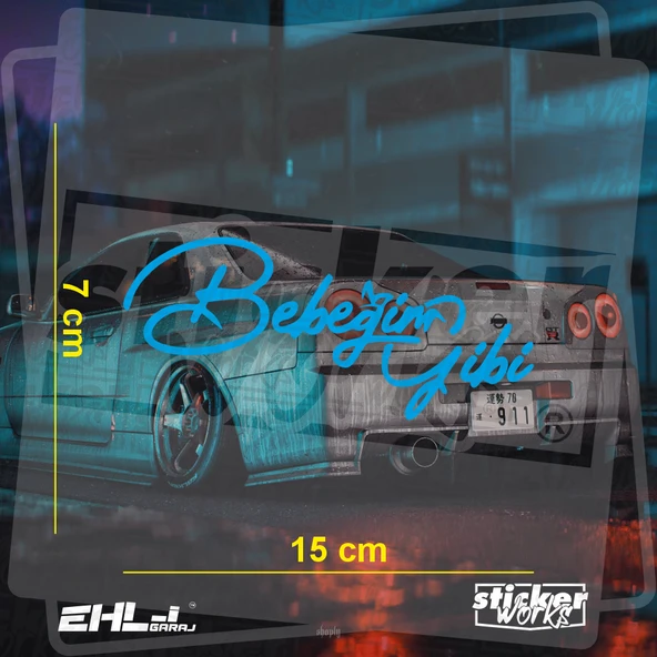 Bebeğim Gibi Sticker - Resim 5