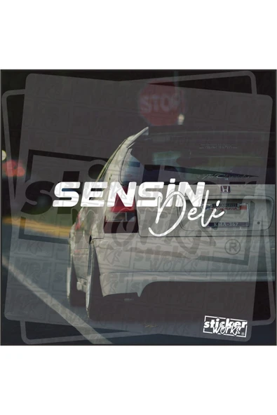 Sensin Deli Sticker