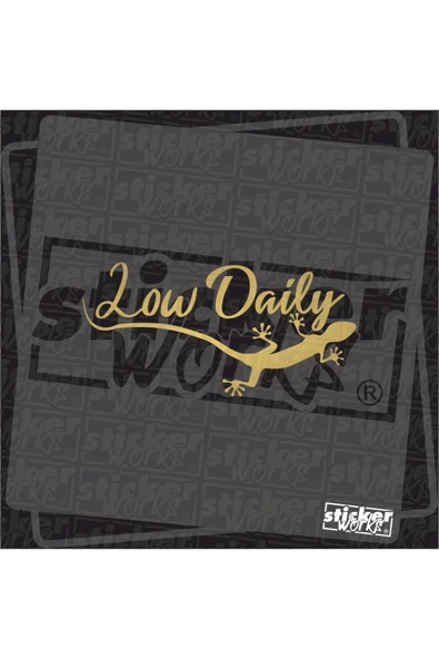 Low Daily Hologram Sticker - 4