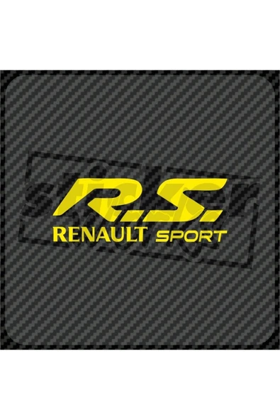 Renault Sport Sticker - Resim 10