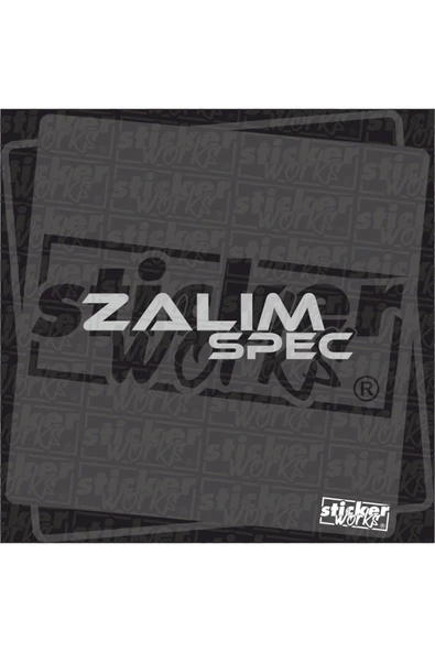 Zalım Spec Sticker - 10