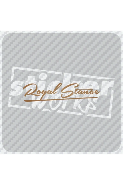 Royal Stance Sticker - 4