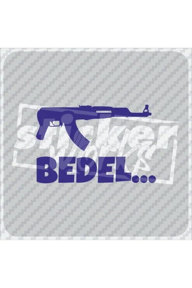 Bedel Hologram Sticker - 12
