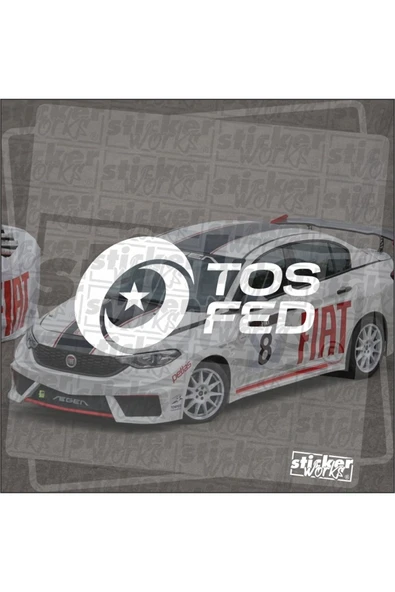 Tosfed Sticker ürün görseli 1