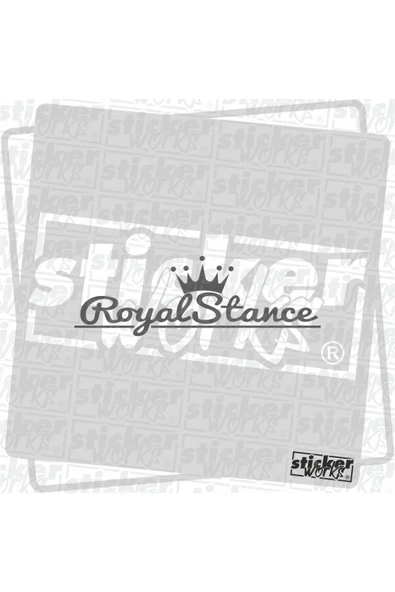Royal Stance Sticker - 7