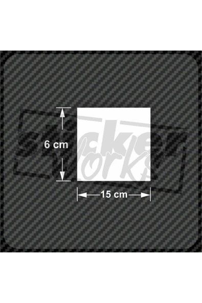 Saçmalama Istersen Hologram Sticker - 11