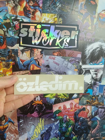 Özledim Sticker - 2