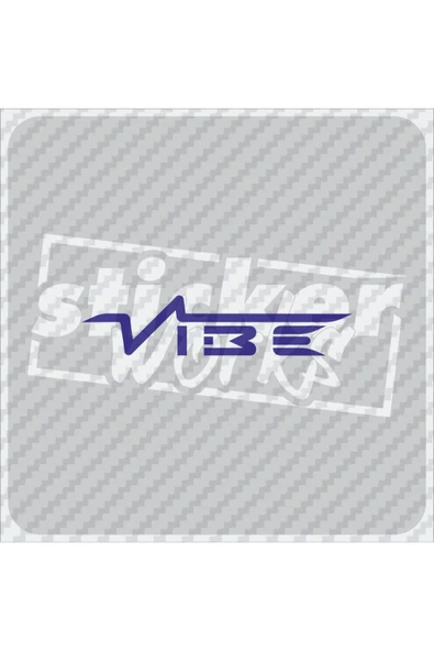 Ön Cam Vibe Sticker - Resim 4