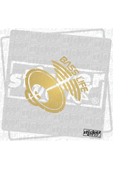 Bass Life Sticker - Resim 10
