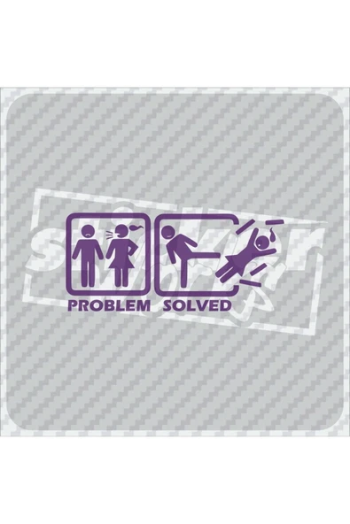 Problem Solved Sticker - Resim 7