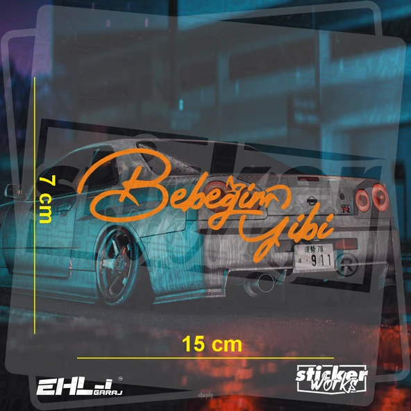 Bebeğim Gibi Sticker - Resim 7