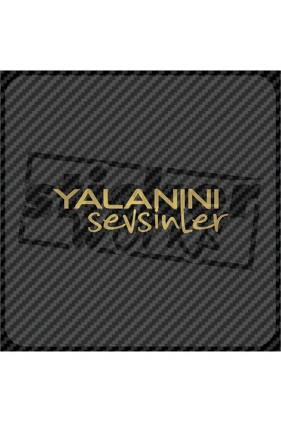 Yalanını Sevsinler Sticker - Resim 9