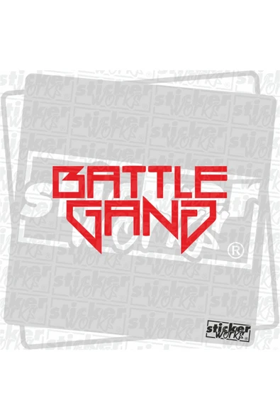 Battle Gang Sticker - Resim 10