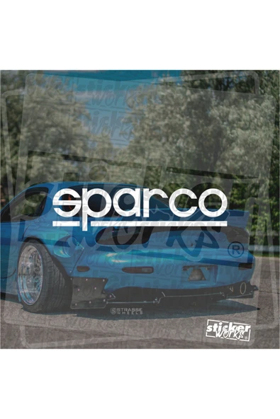 Sparco Sticker ürün görseli 1