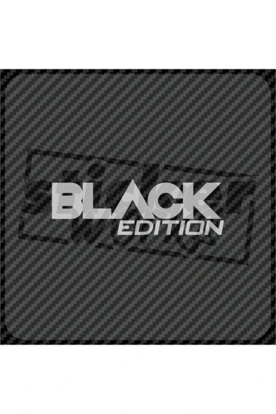 Black Edition Hologram Sticker - Resim 4