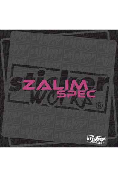 Zalım Spec Sticker