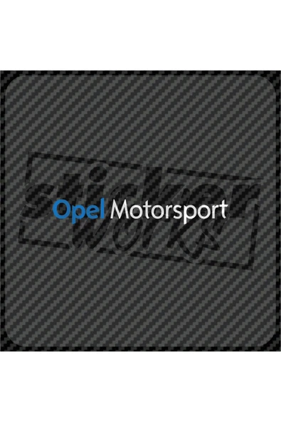 Opel Motor Sport Sticker - 7